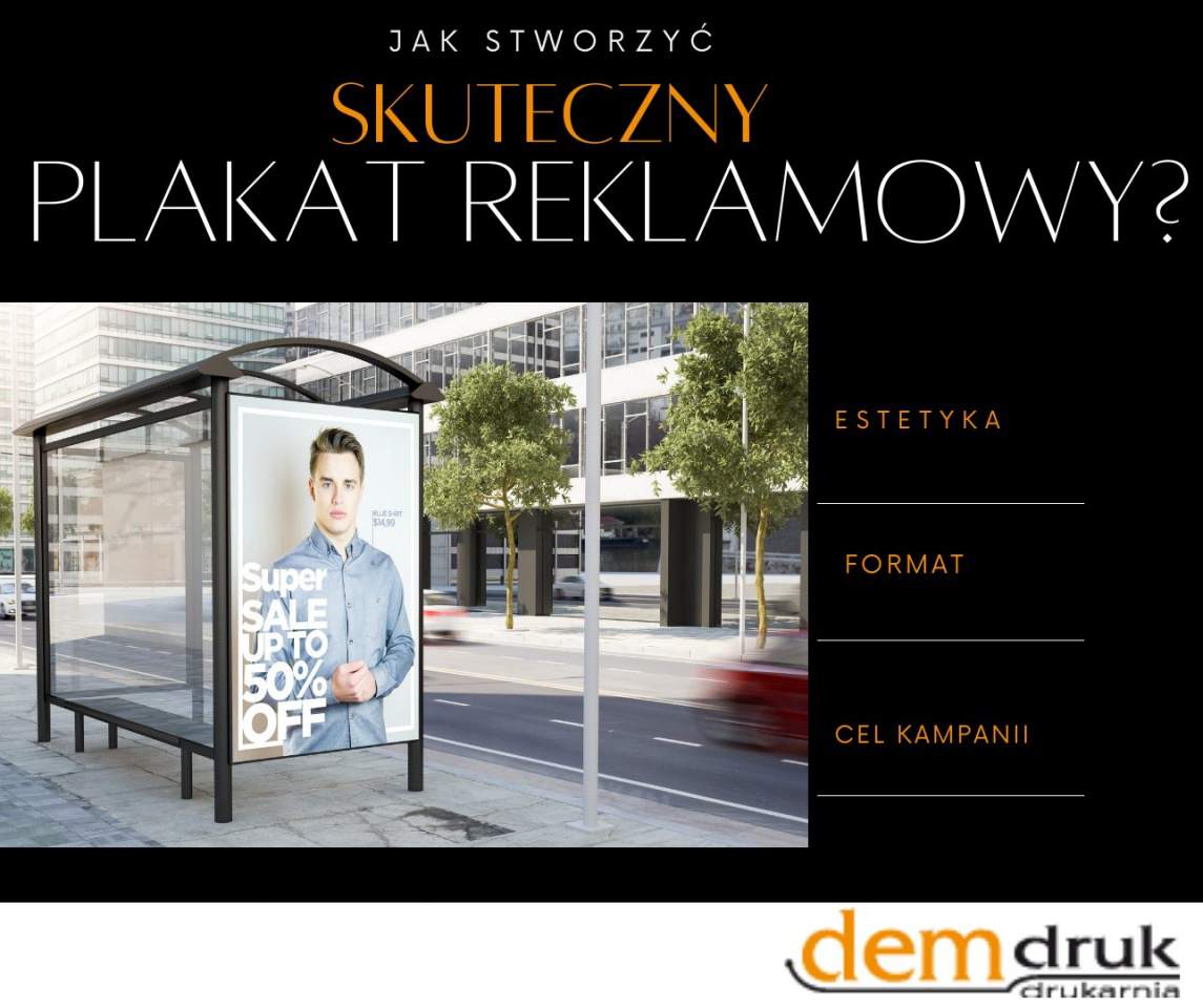 plakat reklamowy