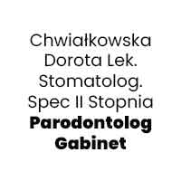 Chwiałkowska Dorota Lek. Stomatolog. Spec II Stopnia Parodontolog Gabinet - logo