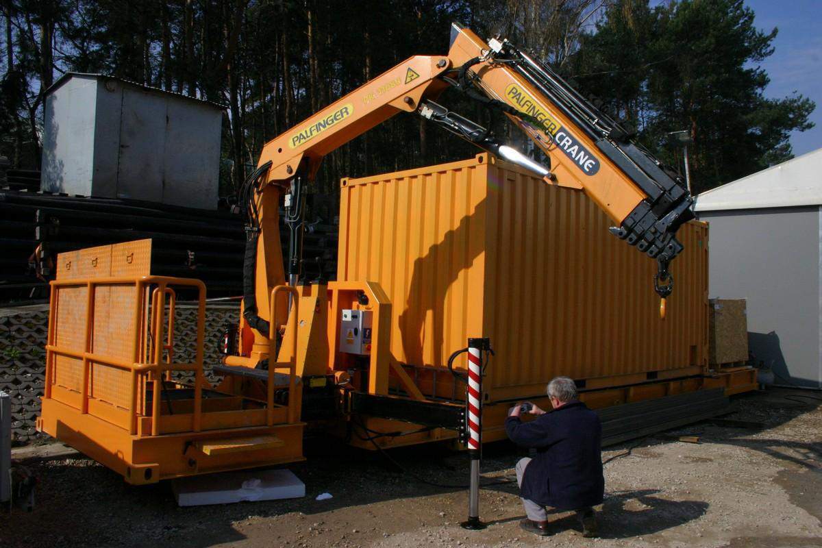 naprawa żurawi przenośnych