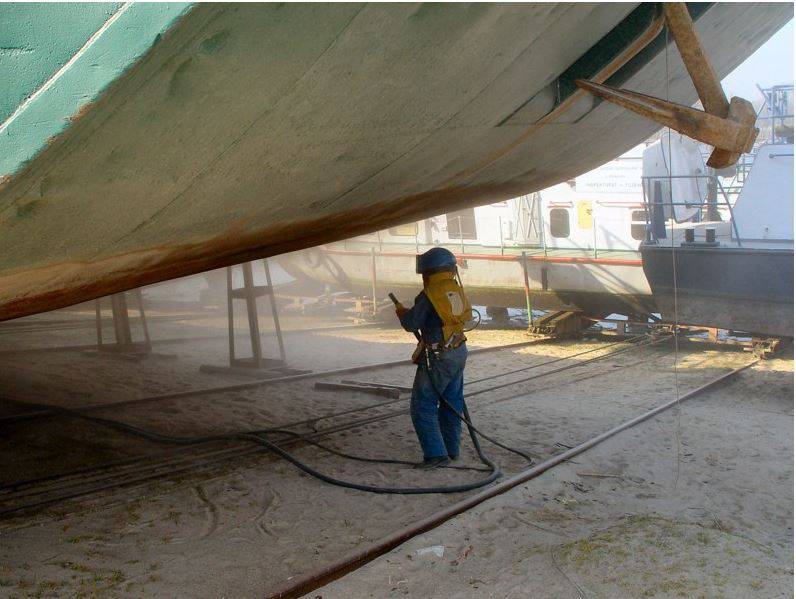 piaskowanie kadłubów