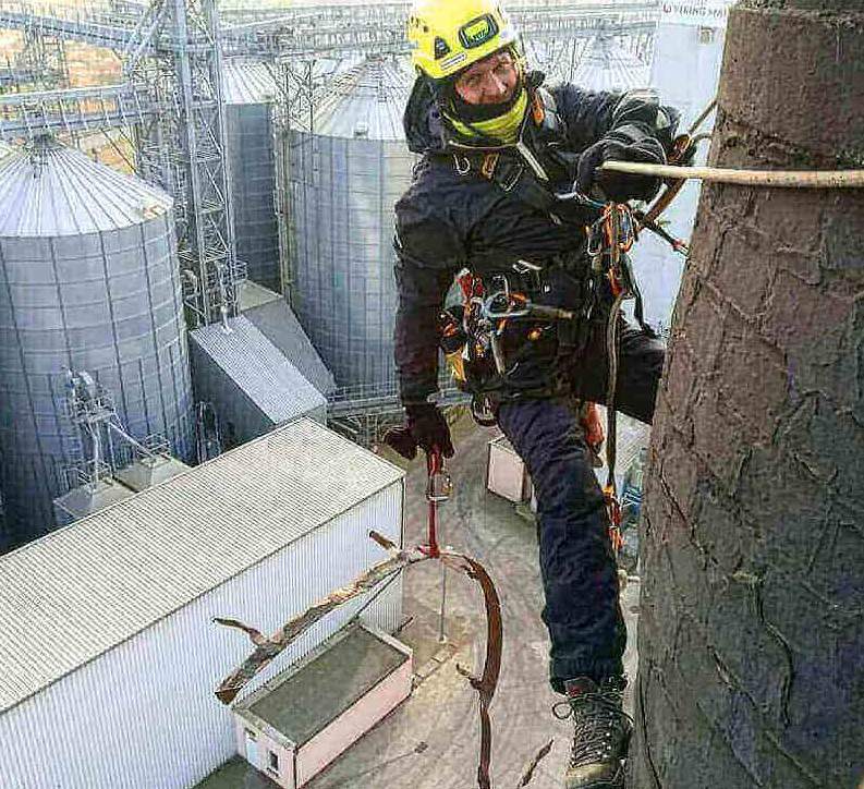 demontaż na wysokości