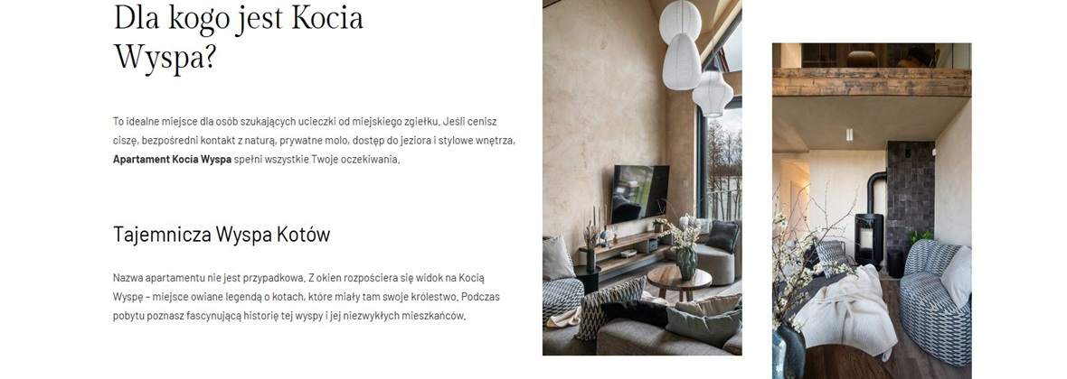 Apartament Kocia Wyspa