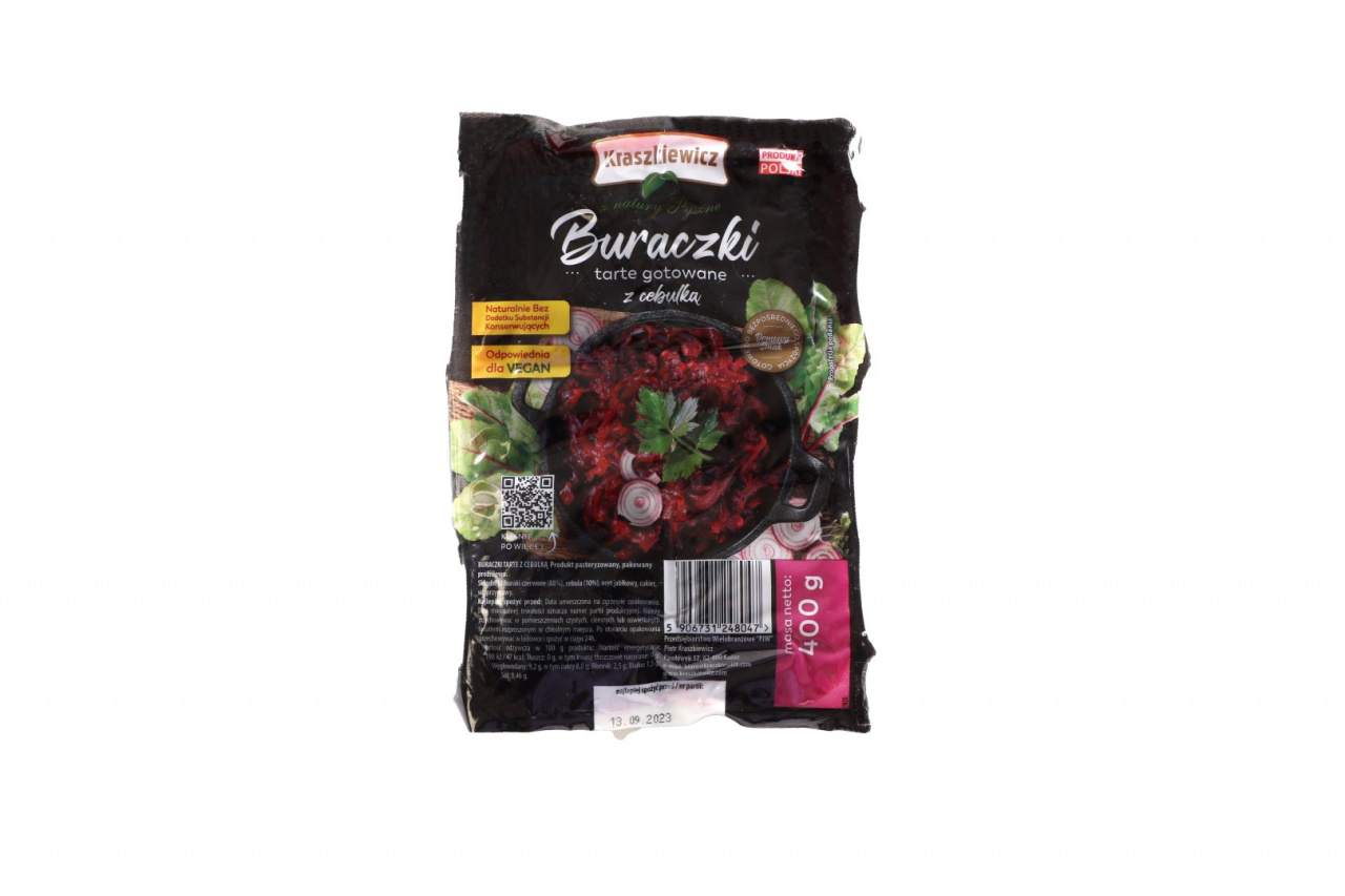buraczki tarte gotowane