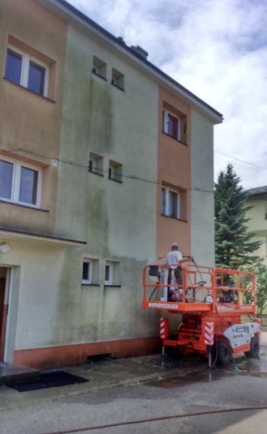 czyszczenie elewacji