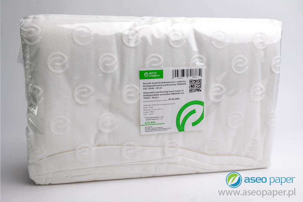 ręcznik fryzjerski jednorazowy