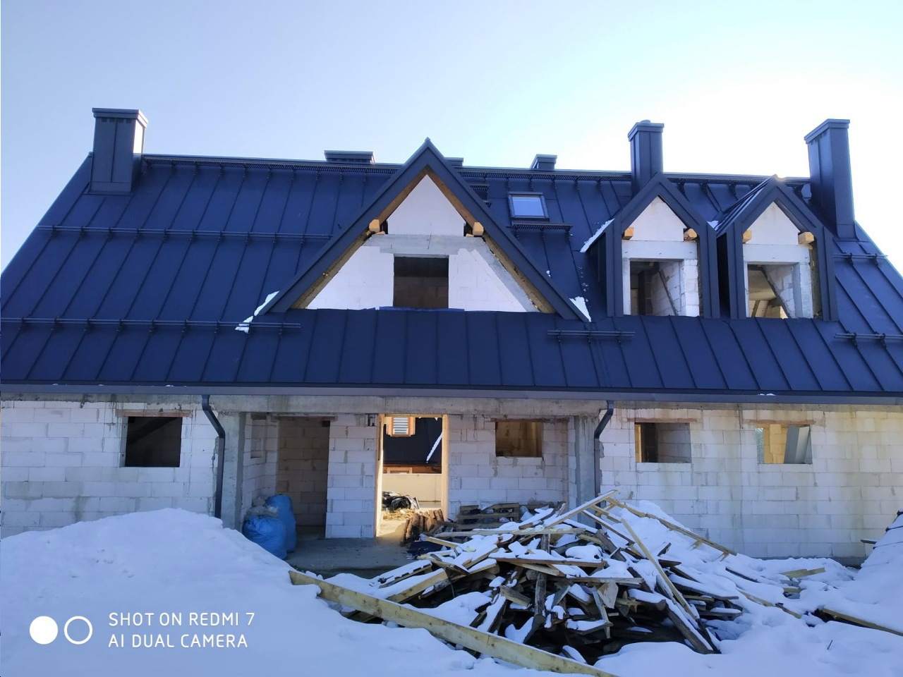 blachy na rąbek stojący