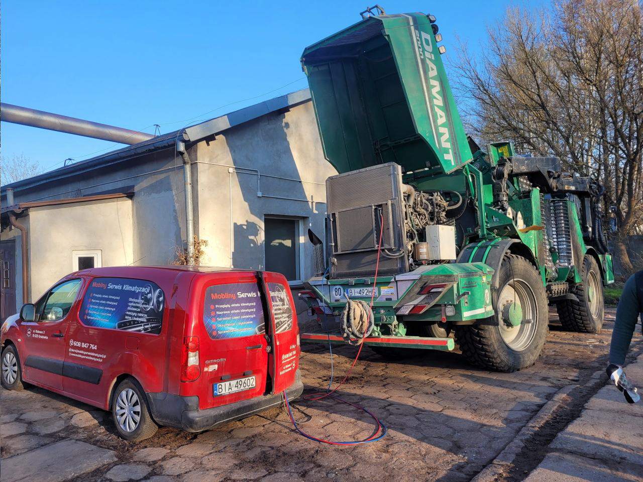 serwis klimatyzacji w maszynach rolniczych