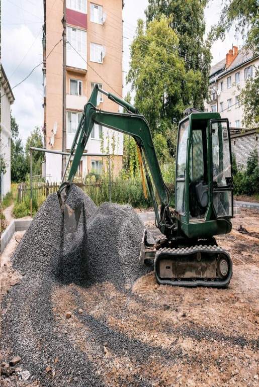 wykopy pod przyłącza