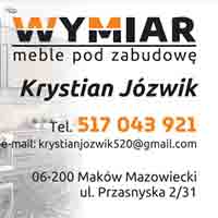 Wymiar-Krystian Józwik - Meble na zamówienie
