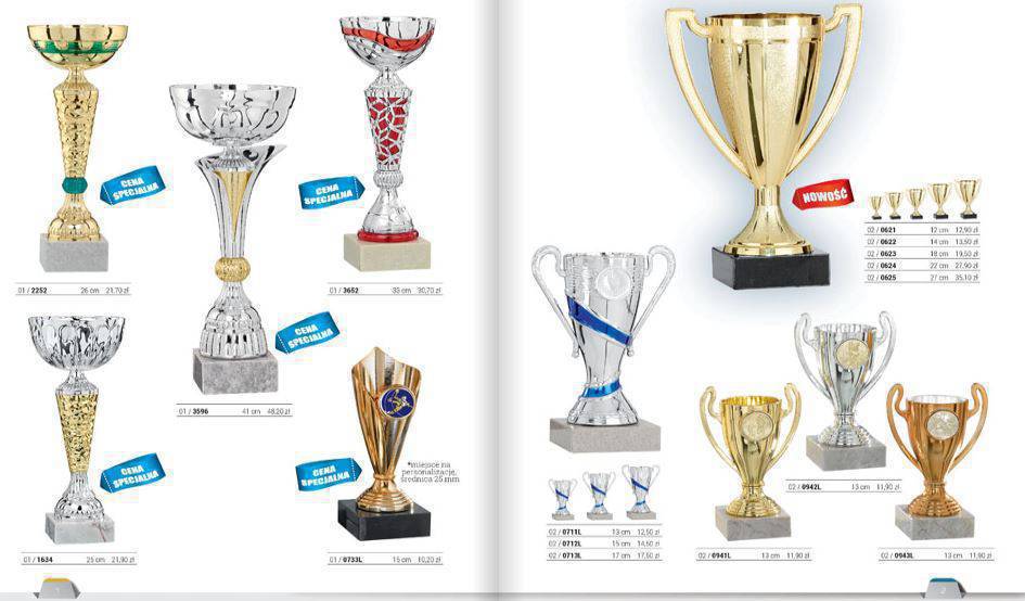 trofea sportowe