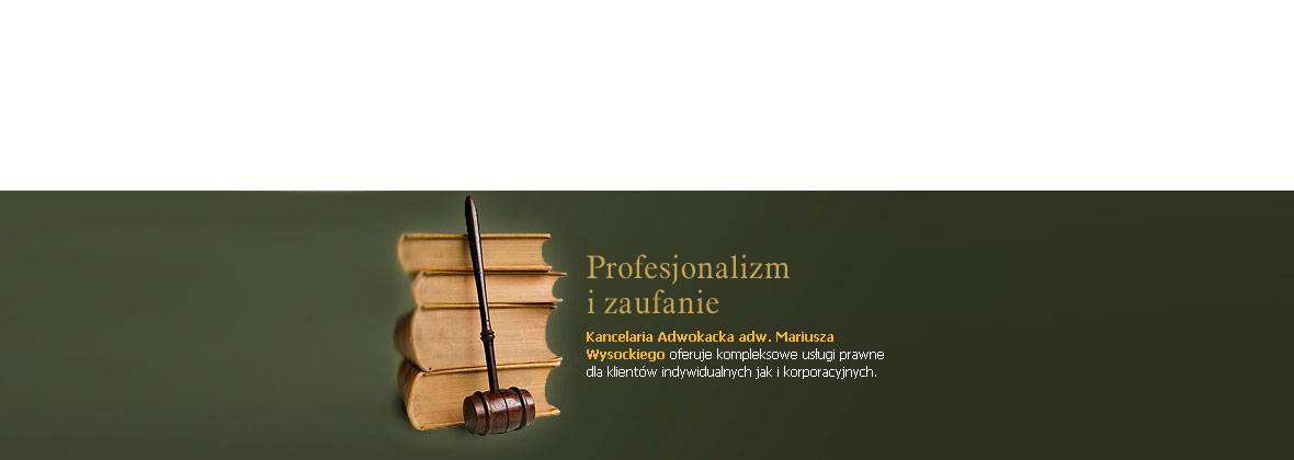 Mariusz Wysocki Adwokat