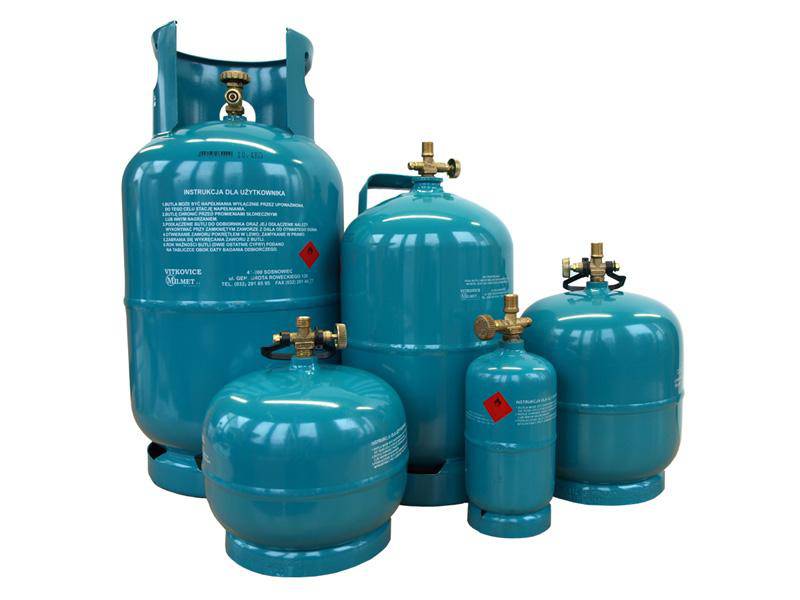 butle 33 kg z gazem propan-butan