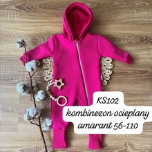 kombinezon różowy