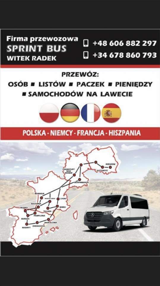 przewóz paczek