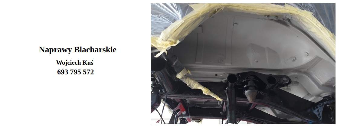 Naprawy Blacharskie Wojciech Kuś