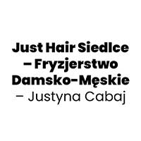Just Hair Siedlce – Fryzjerstwo Damsko-Męskie – Justyna Cabaj - logo