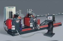 dwugłowicowa przemysłowa piła do cięcia profili PVC SD 500 s8