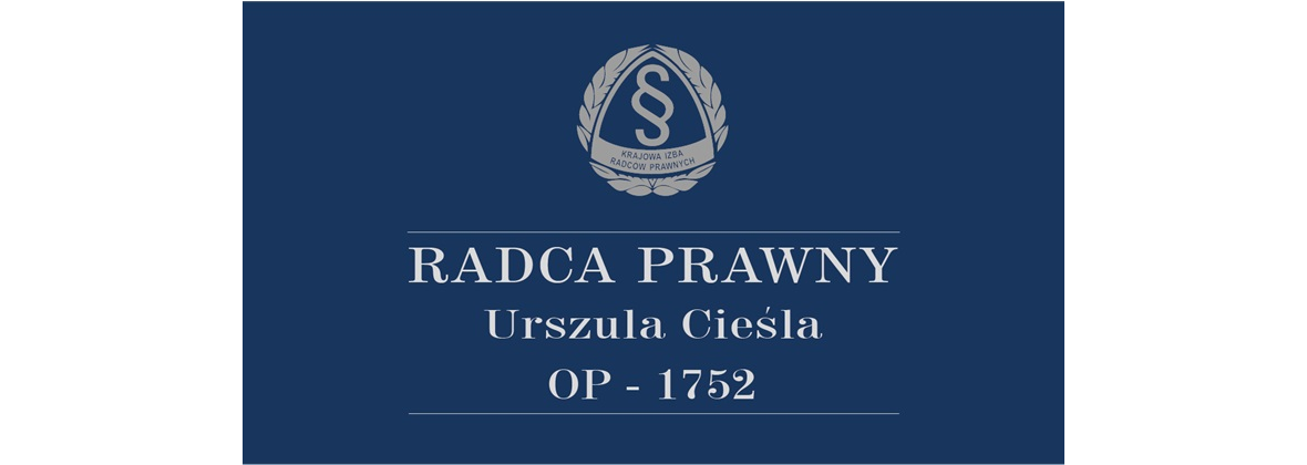Kancelaria Radcy Prawnego Urszula Cieśla