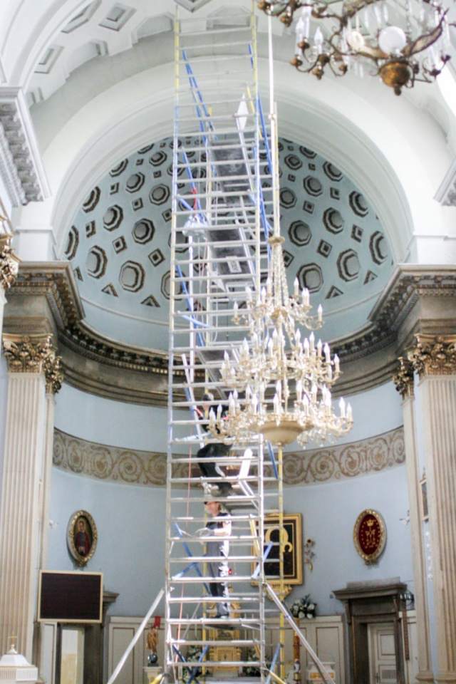 prace malarskie w kościołach