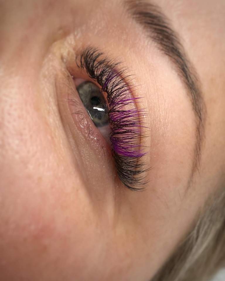 stylizacja brwi i rzęs