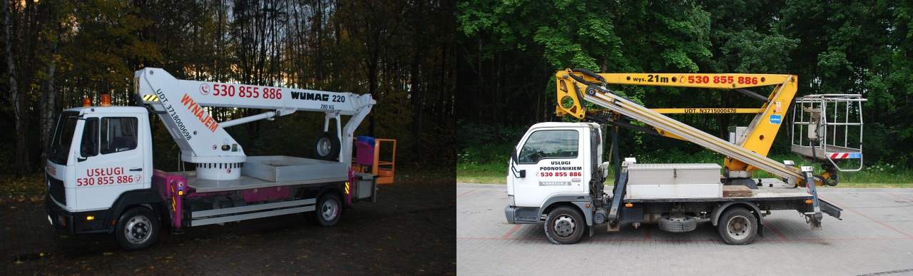 podnośniki wynajem