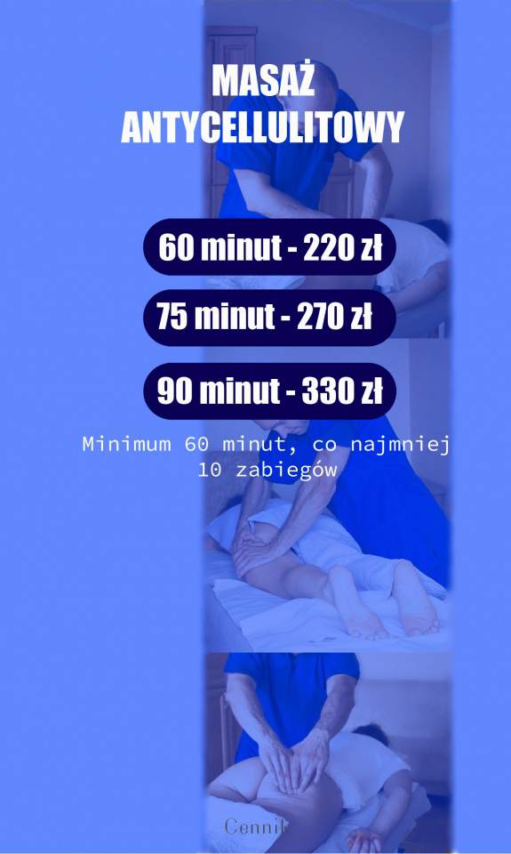 masaż antycellulitowy
