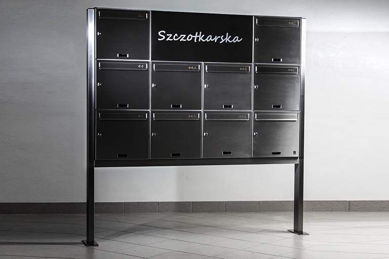 skrzynka na listy nowoczesna