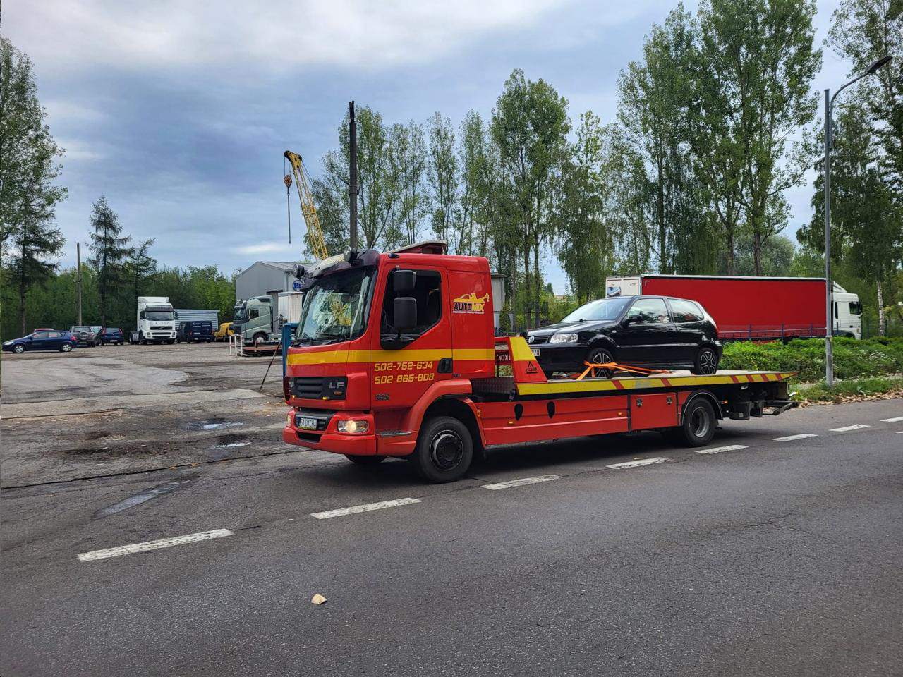 pomoc drogowa na drodze