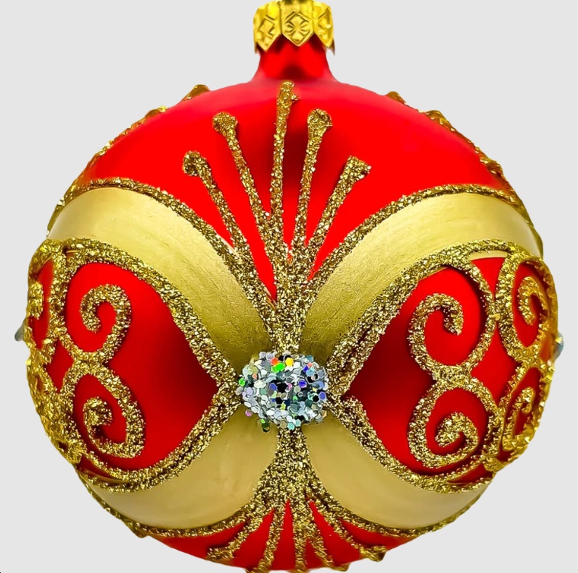 bombki choinkowe, szklane ozdoby choinkowe, bombki ręcznie malowane