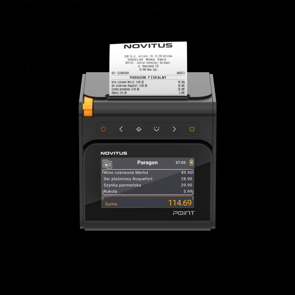 kasy fiskalne, drukarki fiskalne, terminale płatnicze