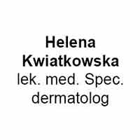 Helena Kwiatkowska, lek. med. Spec. dermatolog - Dermatolodzy