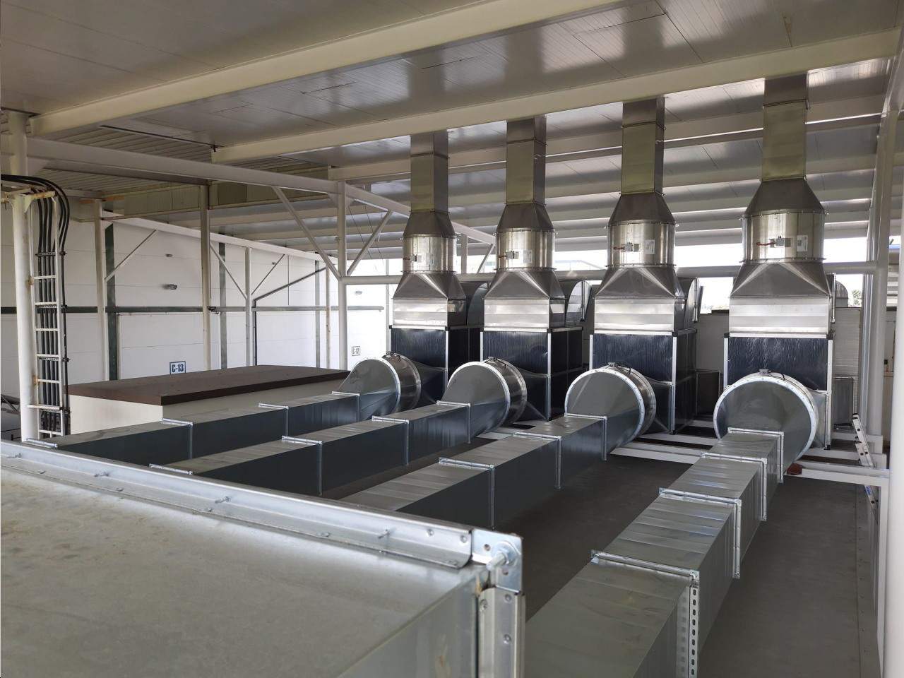 wentylacją i klimatyzacja hal produkcyjnych