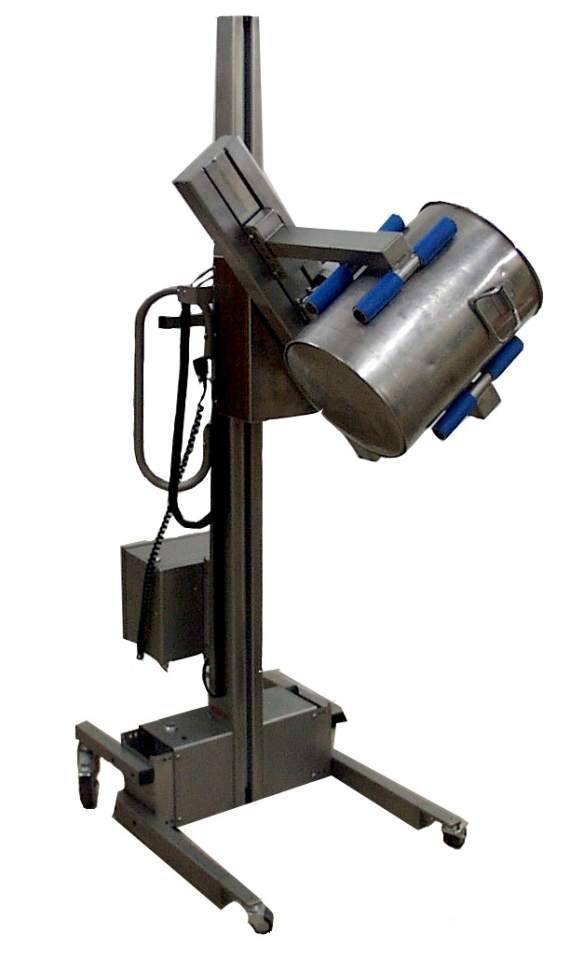 chwytaki obrotowe do beczek