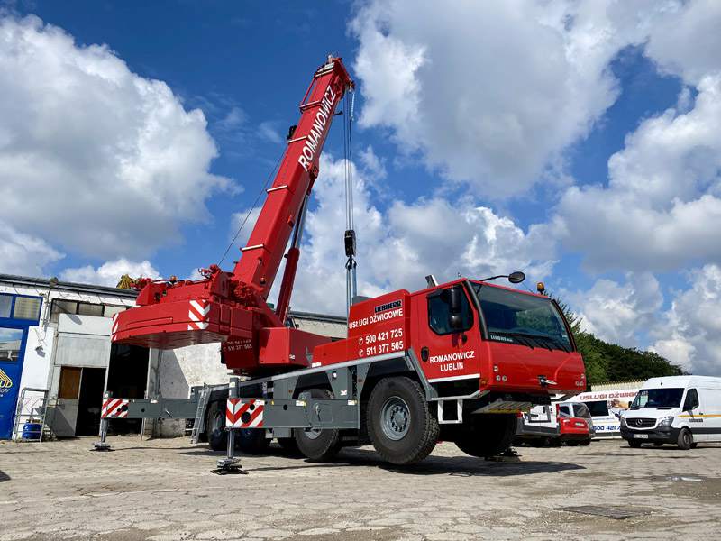 dźwigi samojezdne