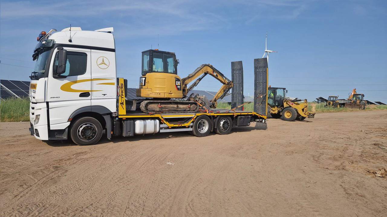 maszyny budowlane - transport