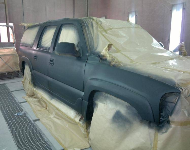 lakierowanie samochodu