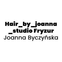Hair_by_joanna_studio Fryzur Joanna Byczyńska - logo