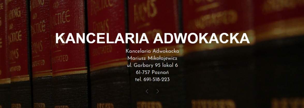 Kancelaria Adwokacka Adwokat Mariusz Mikołajewicz
