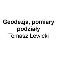 Tomasz Lewicki Pomiary geodezyjne - Geodezja