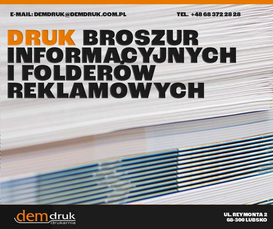 foldery reklamowe