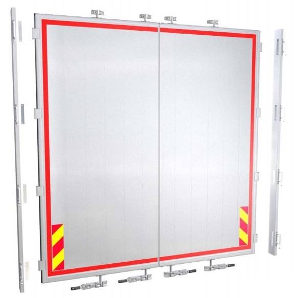 drzwi tylne zabudowy