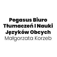 Pegasus Biuro Tłumaczeń I Nauki Języków Obcych Małgorzata Korzeb - Tłumacze przysięgli