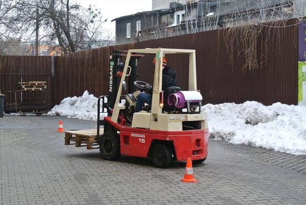 szkolenia na wózki widłowe