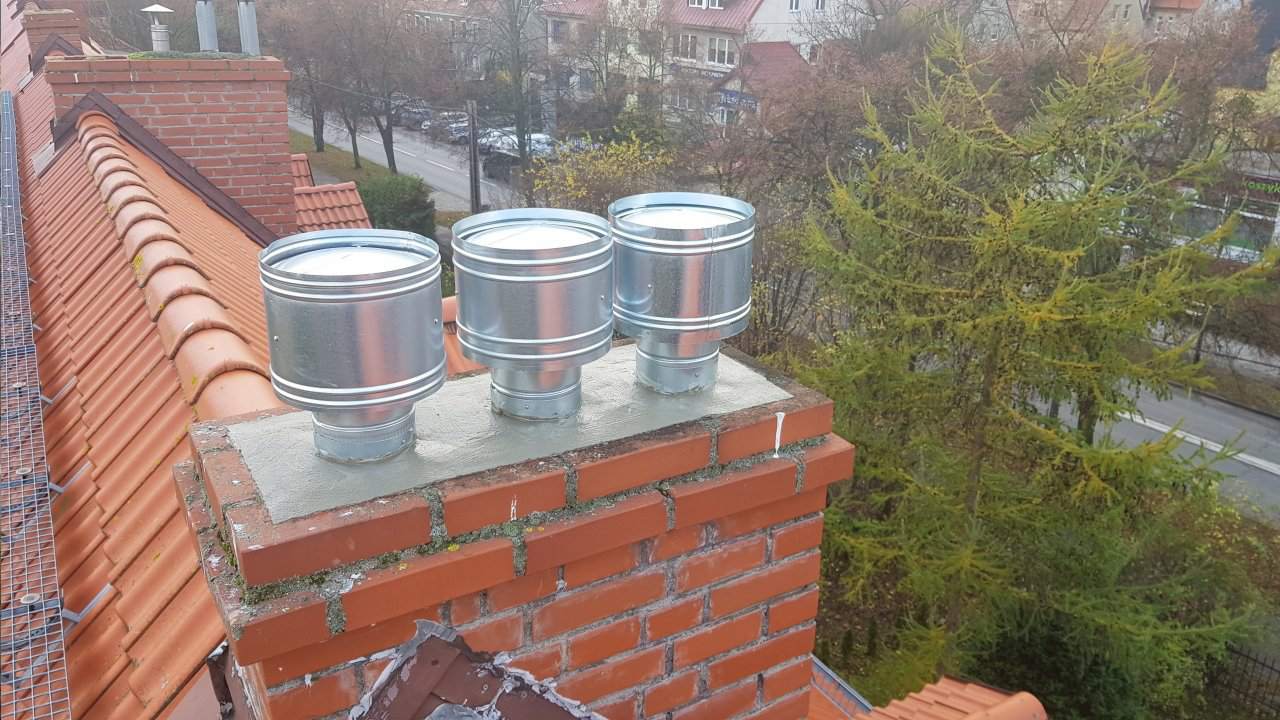 montaż systemów kominowych