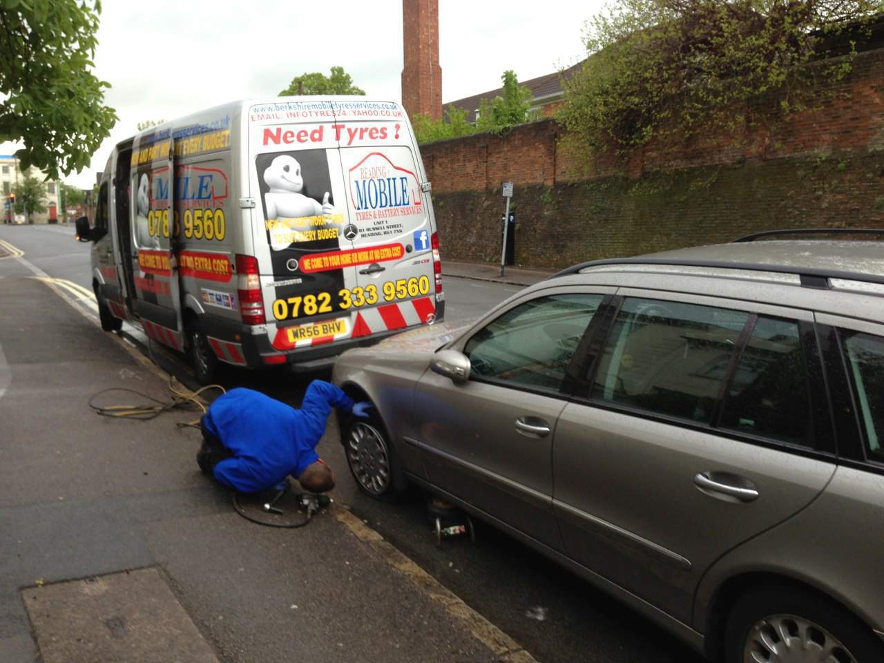 wymiana opon z dojazdem do klienta