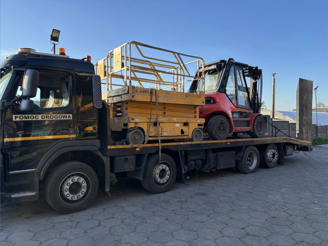 wynajem dźwigów, dźwigi samochodowe