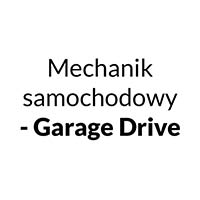 Mechanik samochodowy - Garage Drive - logo