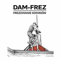 Frezowanie Kominów Wkłady Kominowe - Dam-Frez - logo