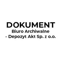 Dokument Biuro archiwalne - Depozyt akt Sp. z o. o. - Archiwa i archiwizacja danych