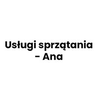 Usługi sprzątania - Ana - Czyszczenie strumieniowo-ścierne
